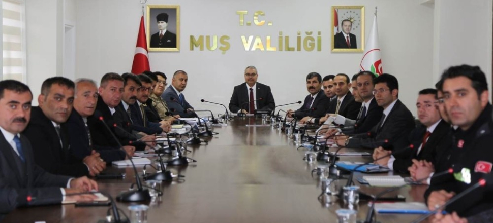 Muş’ta ‘kış tedbirleri’ toplantısı