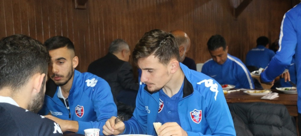 Karabükspor kahvaltıda bir araya geldi