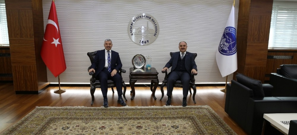 Vali Günaydın Başkan Çelik’i ziyaret etti