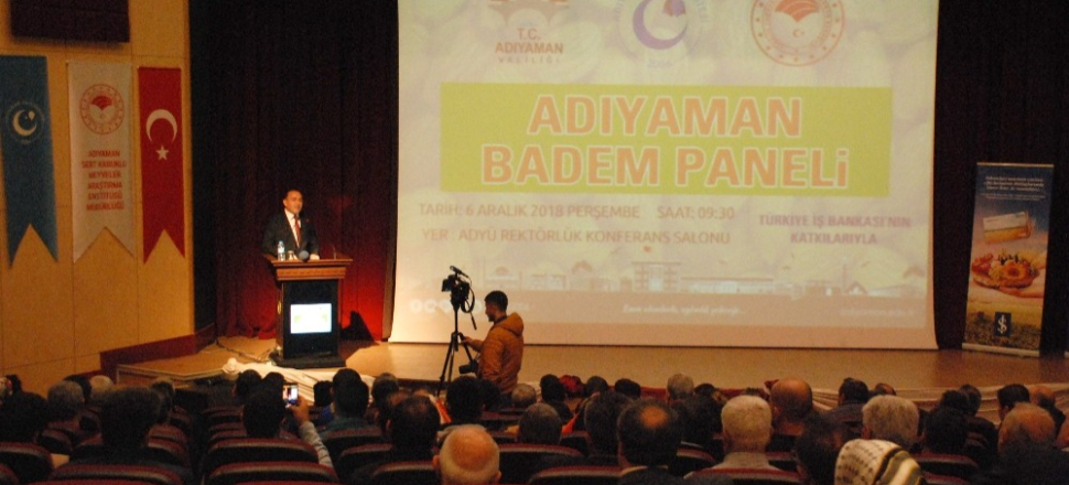 Adıyaman’da badem paneli düzenlendi