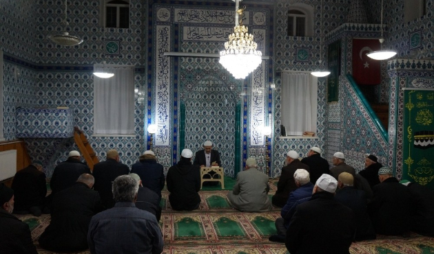 Kırka Maden Camisi’nde sabah namazı buluşması