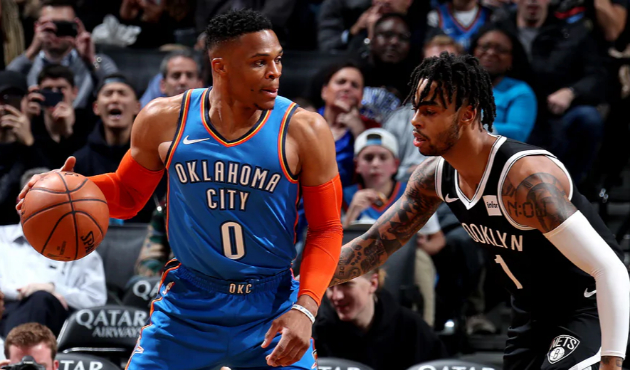 Westbrook'un rekor gecesi! Tarihe geçti...