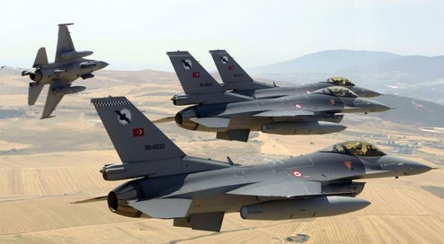 Türk savaş uçakları YPG hedeflerini vurdu!