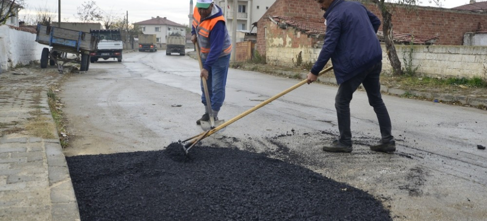 Tepebaşı’nda üst yapı çalışmaları devam ediyor