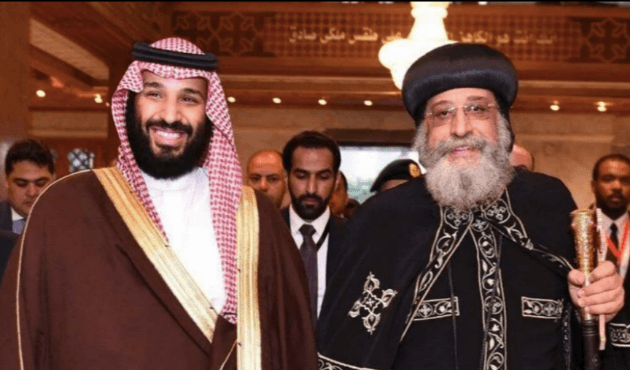 Kıpti lider Prens Selman'dan kilise istedi!