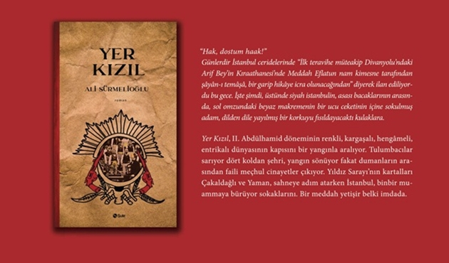 Ali Sürmelioğlu’nun Yer Kızıl adlı romanı raflarda