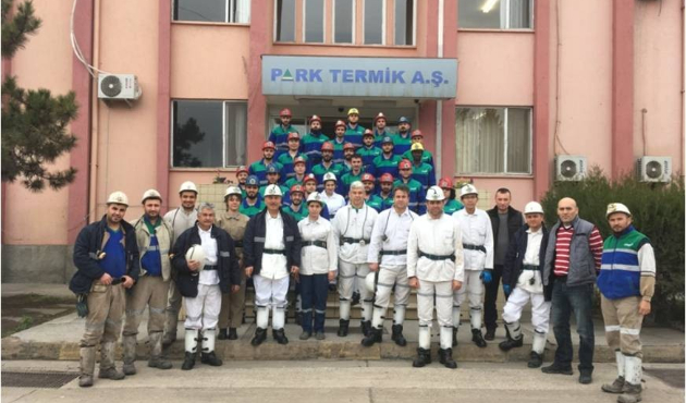 Madenciler Günü için yeraltında buluştular