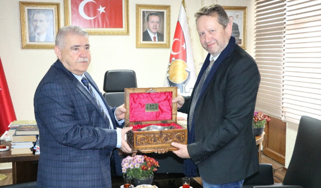 Alman Konsolos Wolsfgang Kahramanmaraş’ta