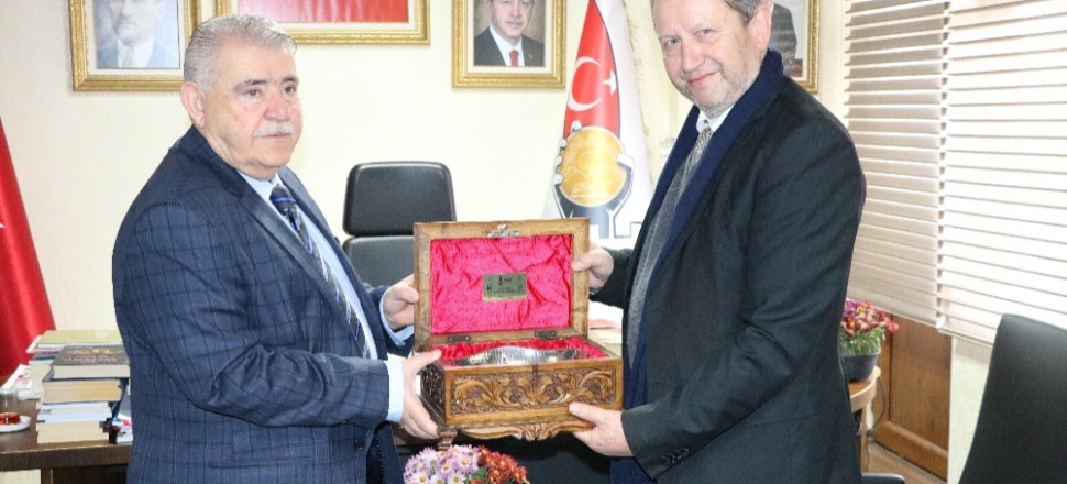 Alman Konsolos Wolsfgang Kahramanmaraş’ta