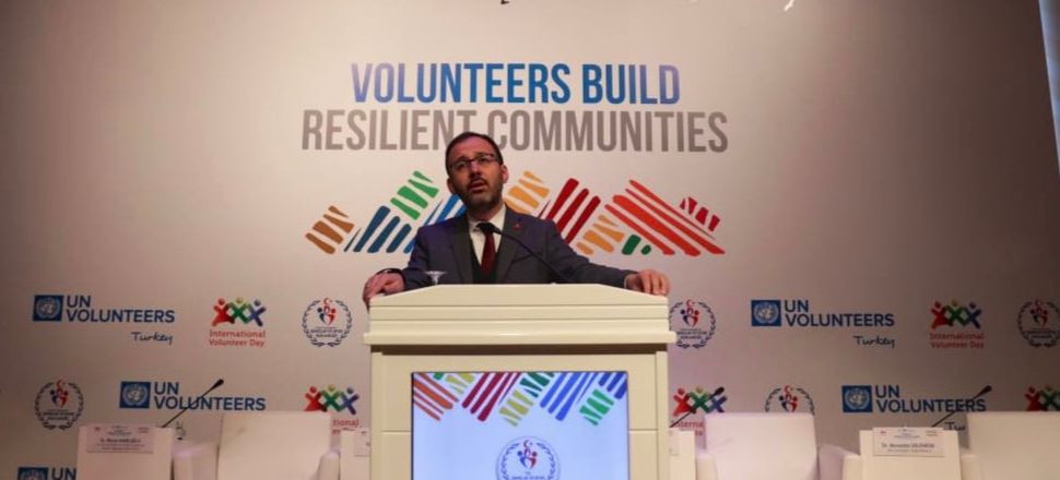 "2019'u 'Gönüllülük Yılı' olarak kabul ediyoruz"