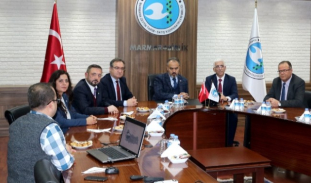 Marmarabirlik, Büyükşehir Belediye Başkanı’nı ağırladı