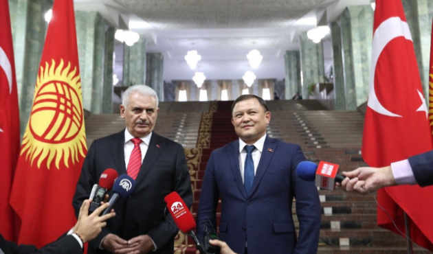 TBMM Başkanı Binali Yıldırım Kırgızistan’da