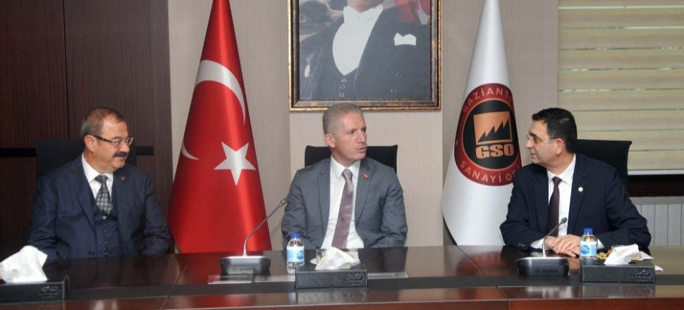 Vali Davut Gül’den GSO’ya ziyaret