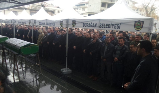 Kazada ölen başkanlar son yolculuğuna uğurlandı