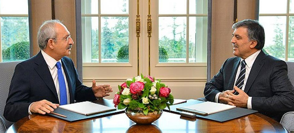Kemal Kılıçdaroğlu Abdullah Gül'le görüştü