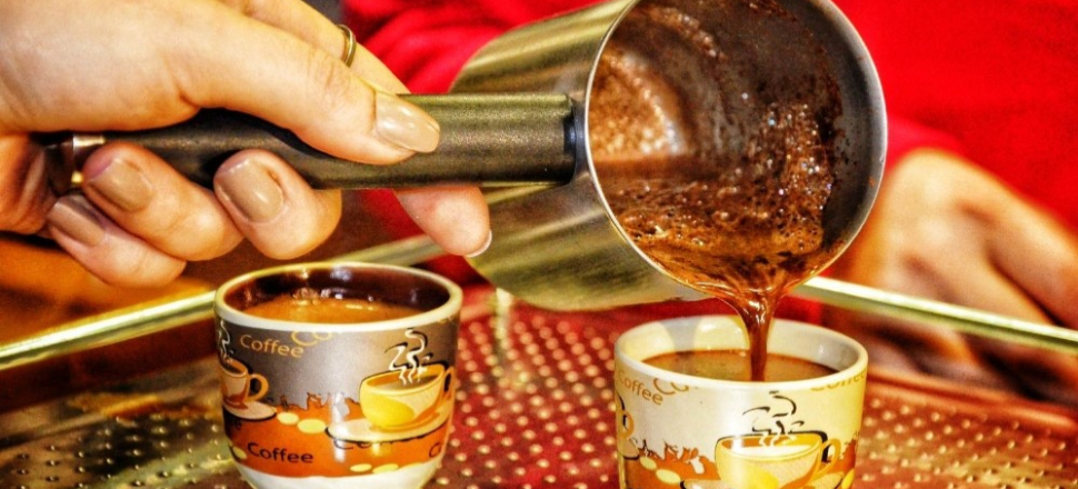 Müzede kahve molası