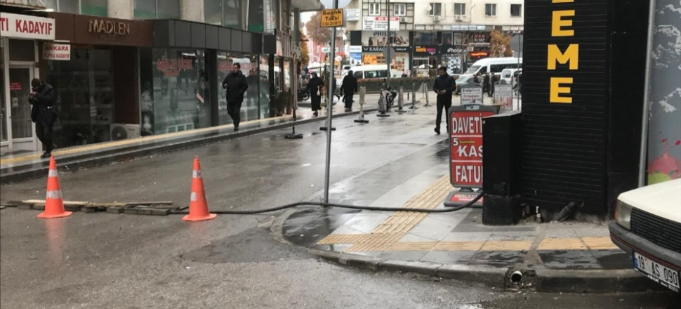 Elektrik kesintisine esnaflardan tepki
