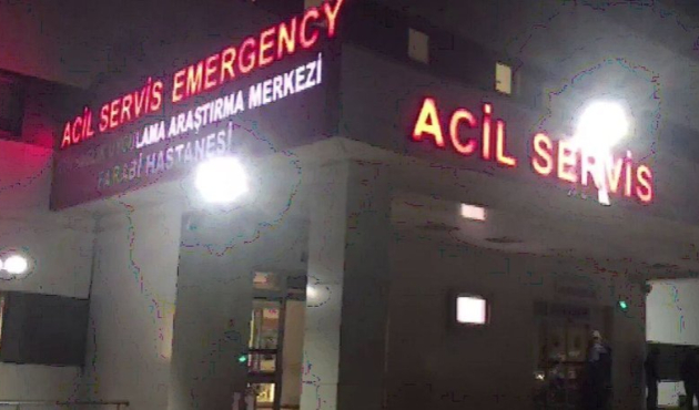 Acil serviste korkutan yangın!