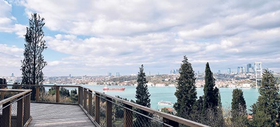 Boğaz manzaralı millet bahçesi bugün açılıyor!