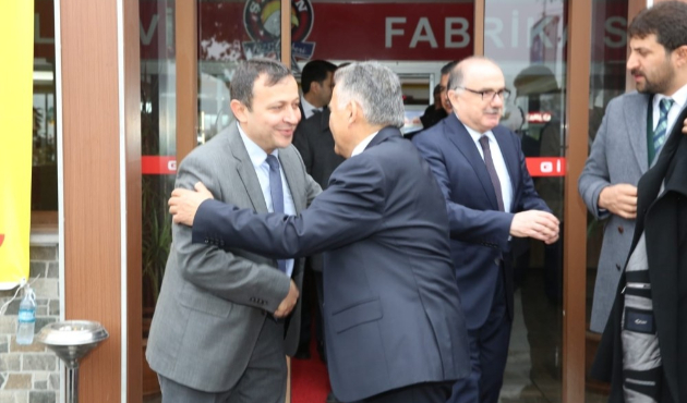 Başkan Büyükkılıç, rektörler ile bir arada