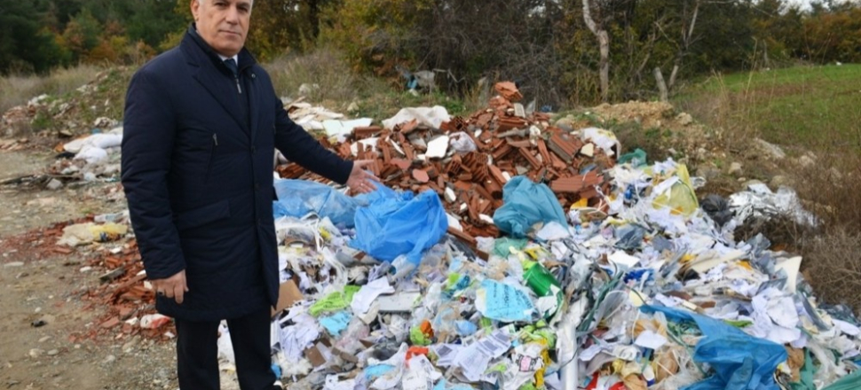Bozbey’den çevreyi kirletenlere sert tepki