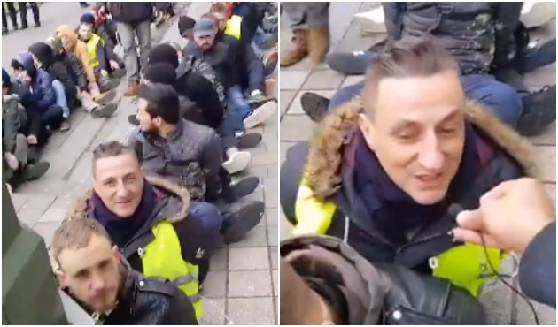 'Sarı Yelekli' Türk vatandaşı gözaltına alındı!