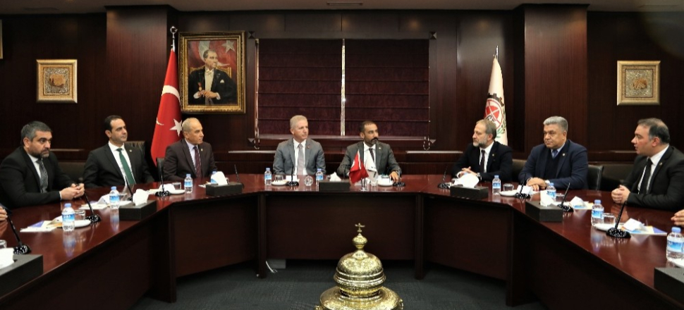 Vali Davut Gül’den Gaziantep Ticaret Odası’na İade- Ziyaret