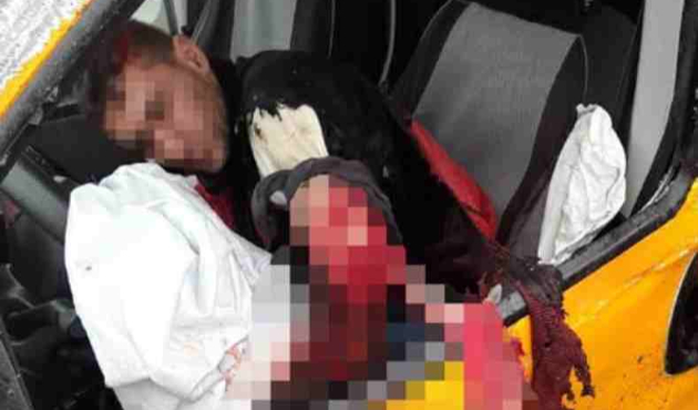Kayseri'de polisten kaçan askerin kolu parçalandı!
