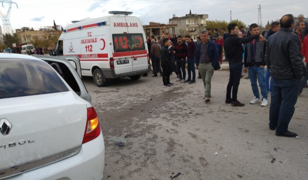 Adıyaman’da iki otomobil çarpıştı: 5 yaralı