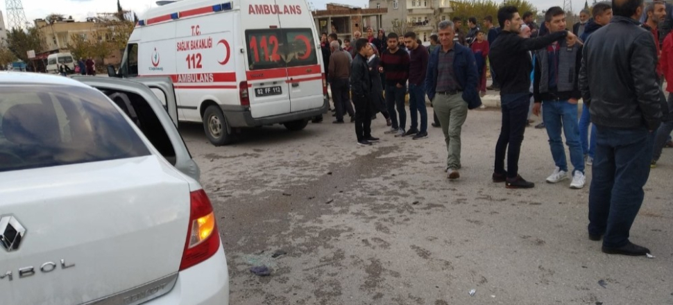 Adıyaman’da iki otomobil çarpıştı: 5 yaralı