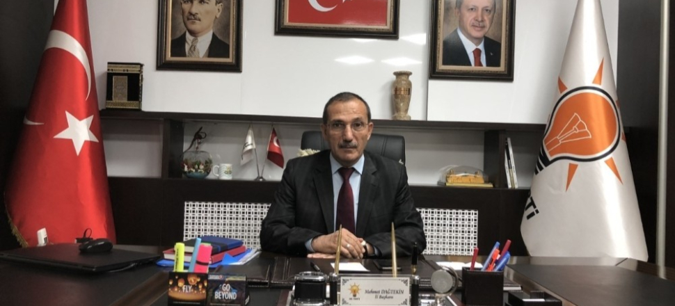 Başkan Dağtekin: “AK Parti bu memleketin sigortasıdır”