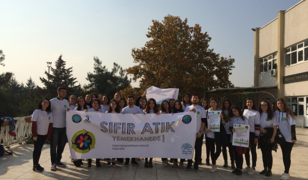Uludağlı öğrencilerden ‘sıfır atık’ seferberliği