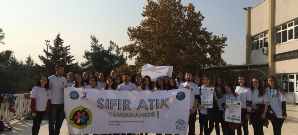 Uludağlı öğrencilerden ‘sıfır atık’ seferberliği