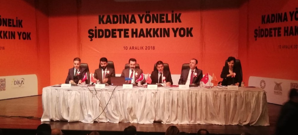 Mardin’de ‘Kadına yönelik şiddete hakkın yok’ paneli