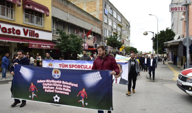 Ceyhan’da köylerarası futbol turnuvası