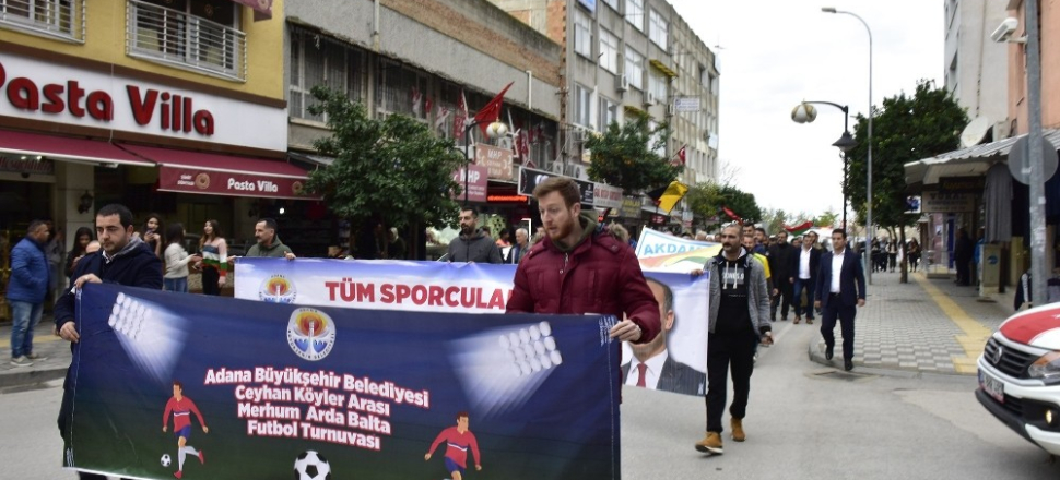 Ceyhan’da köylerarası futbol turnuvası