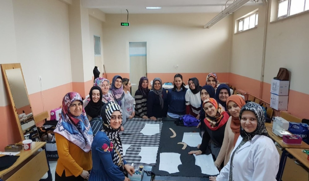 Kütahya’da Giyim Üretiminde Temel İşlemler kursu