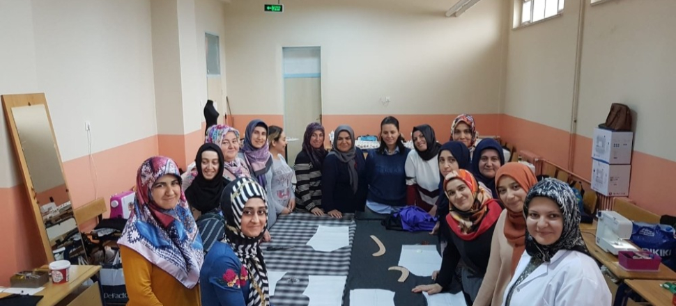 Kütahya’da Giyim Üretiminde Temel İşlemler kursu