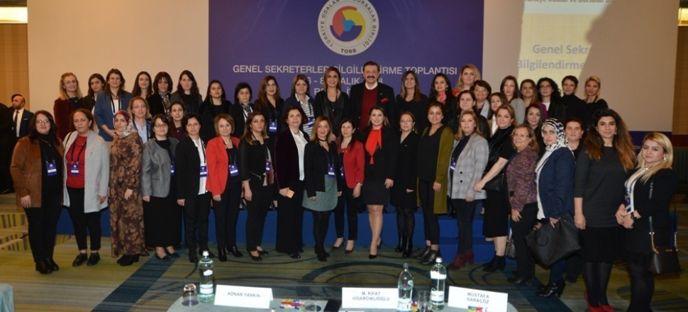 NTO Genel Sekreterleri bilgilendirme toplantısında