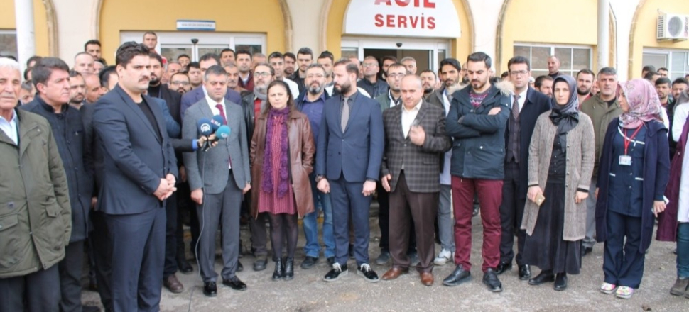Mardin Midyat’ta doktora şiddete tepki