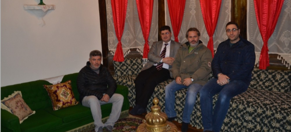 Kaymakam Büyükköse tarihi eve hayran kaldı