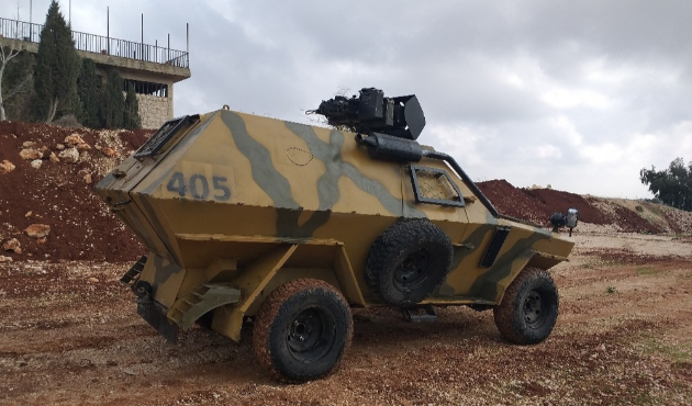 ÖSO kobra benzeri askeri zırhlı araç yaptı