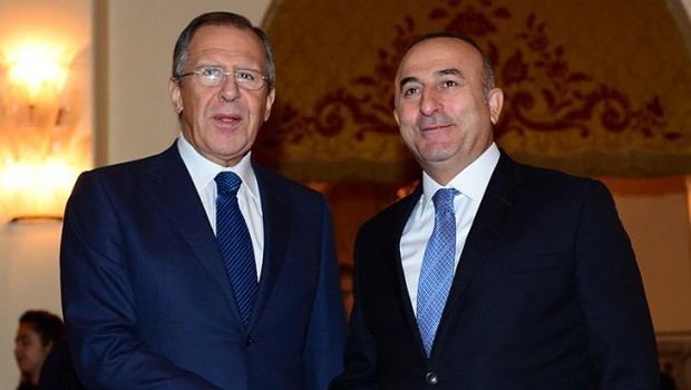 Çavuşoğlu, Lavrov'a Fırat Kalkanı'nı anlattı