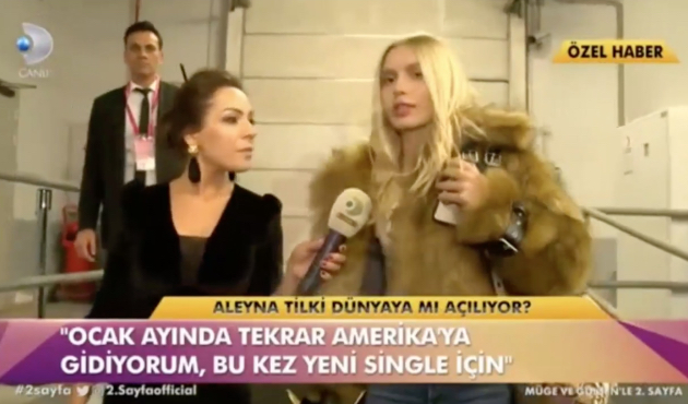 Aleyna Tilki: Ablaların aldığı 'abla ödülünü' aldım!
