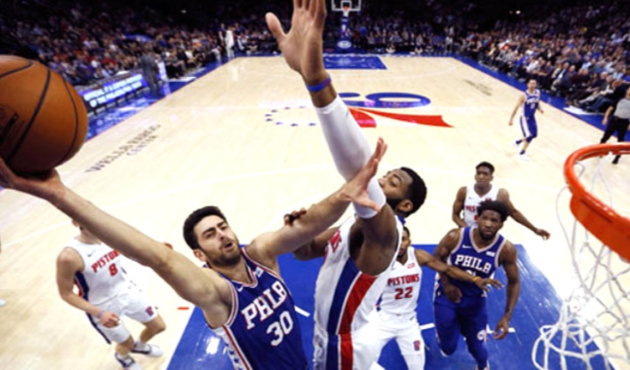 Furkan Korkmaz, NBA'de maçın adamı seçildi