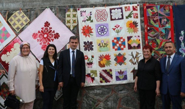‘Kırkyama ve Sabır’ sergisi açıldı