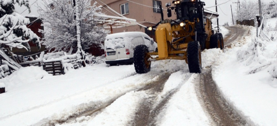 Bursa'da kapanan köy yolları ulaşıma açıldı