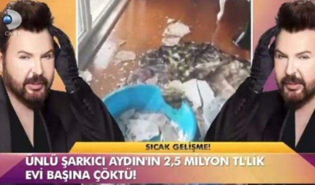Kuşum Aydın'ın milyonluk evi başına yıkıldı!