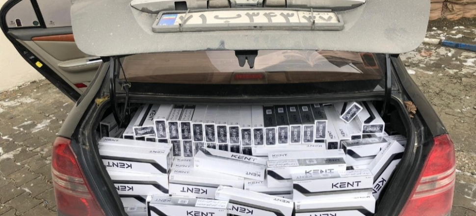 Van’da 9 bin 800 paket kaçak sigara ele geçirildi