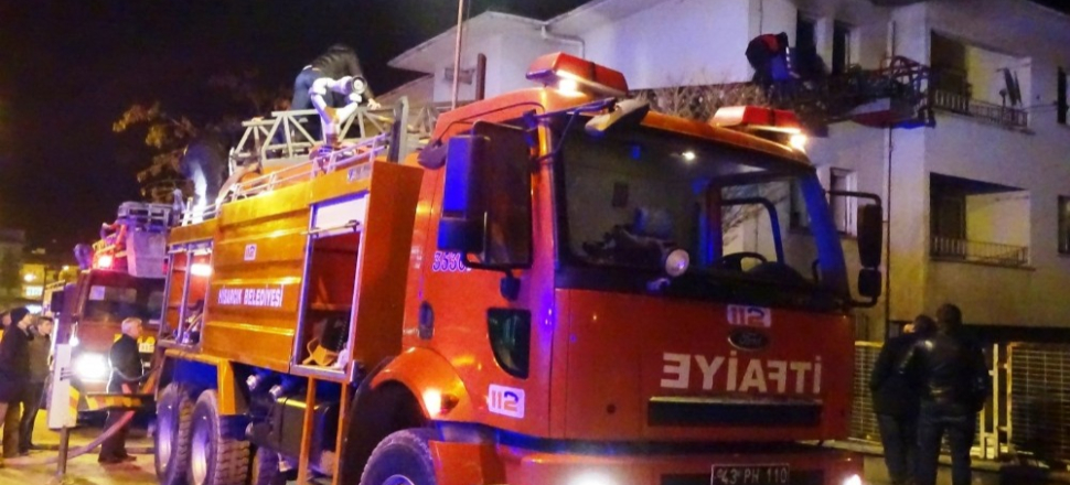 Kütahya Hisarcık’ta korkutan yangın